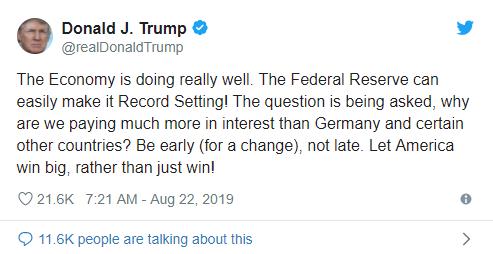 衰退指标再闪烁、美联储两大佬放“鹰” 市场跳水声频传