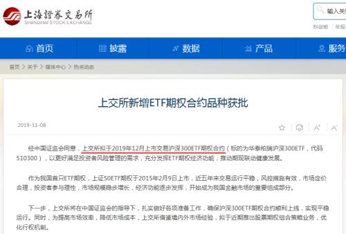 股指期权大扩容：T+0也可做空 两大板块迎来重大利好