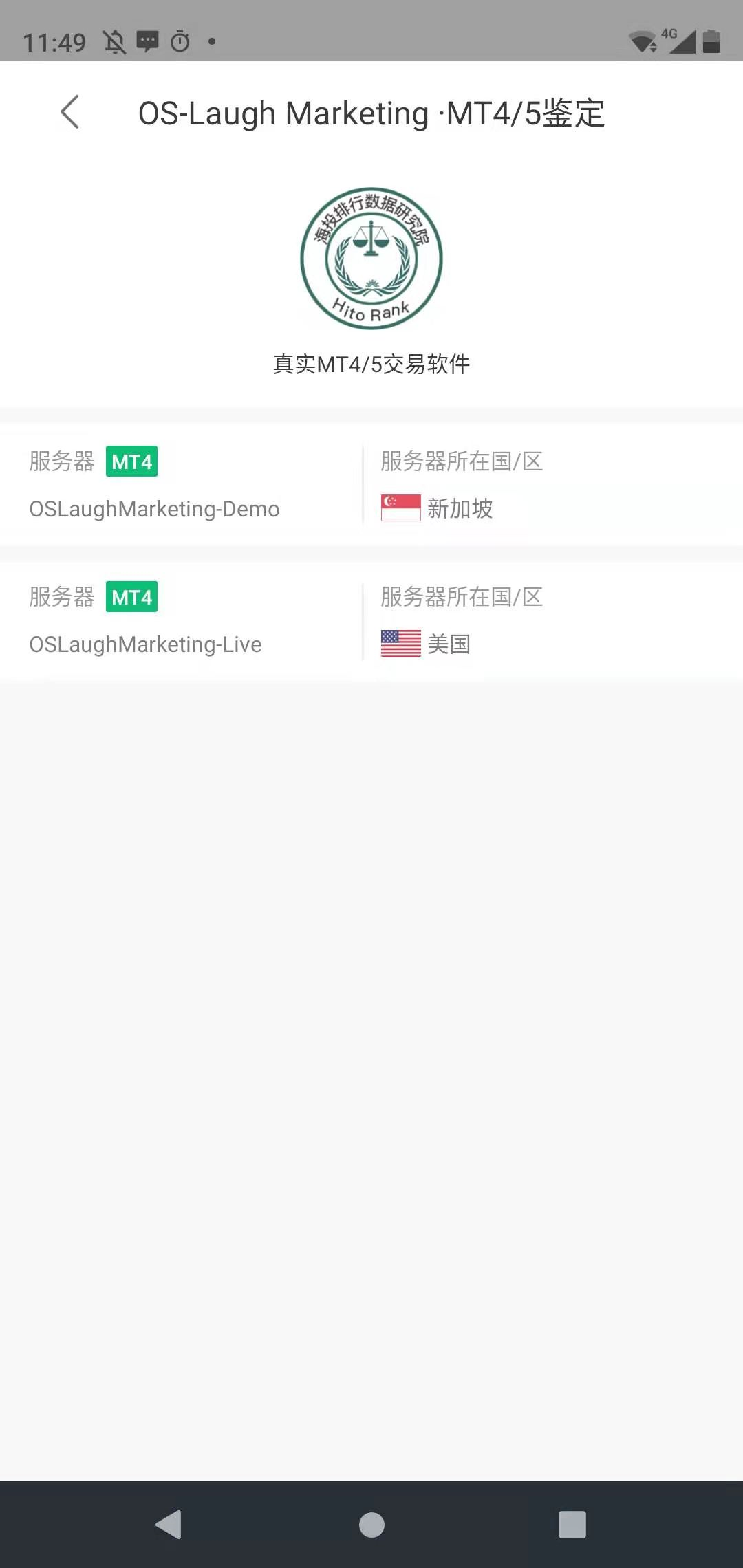 OS-Laugh Marketing外汇怎么样