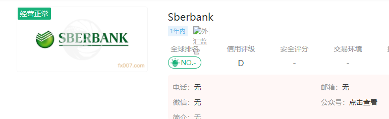 Sberbank外汇怎么样
